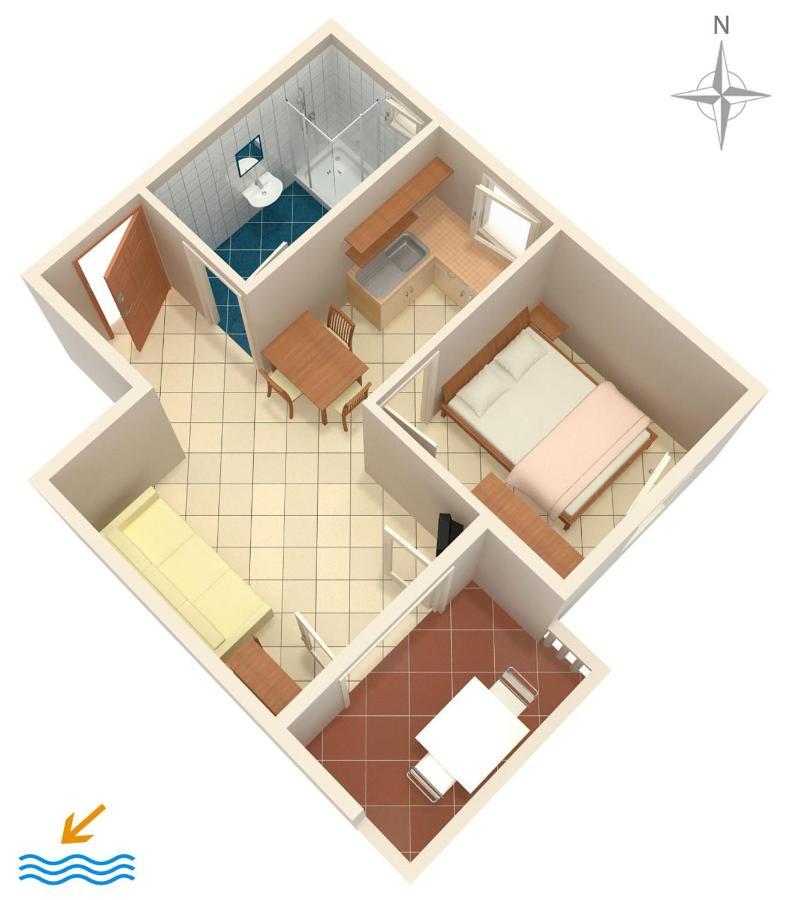 Apartments With A Parking Space Mandre, Pag - 6405 科兰 外观 照片